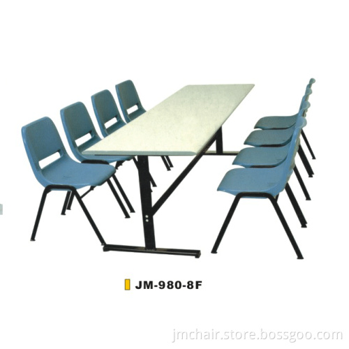Large Snack Desk and Chairs (JM-980-8F)